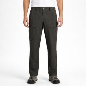 REI Men's Pants - Cargo Hiking Pants Charcoal Gray - 36W x 30L